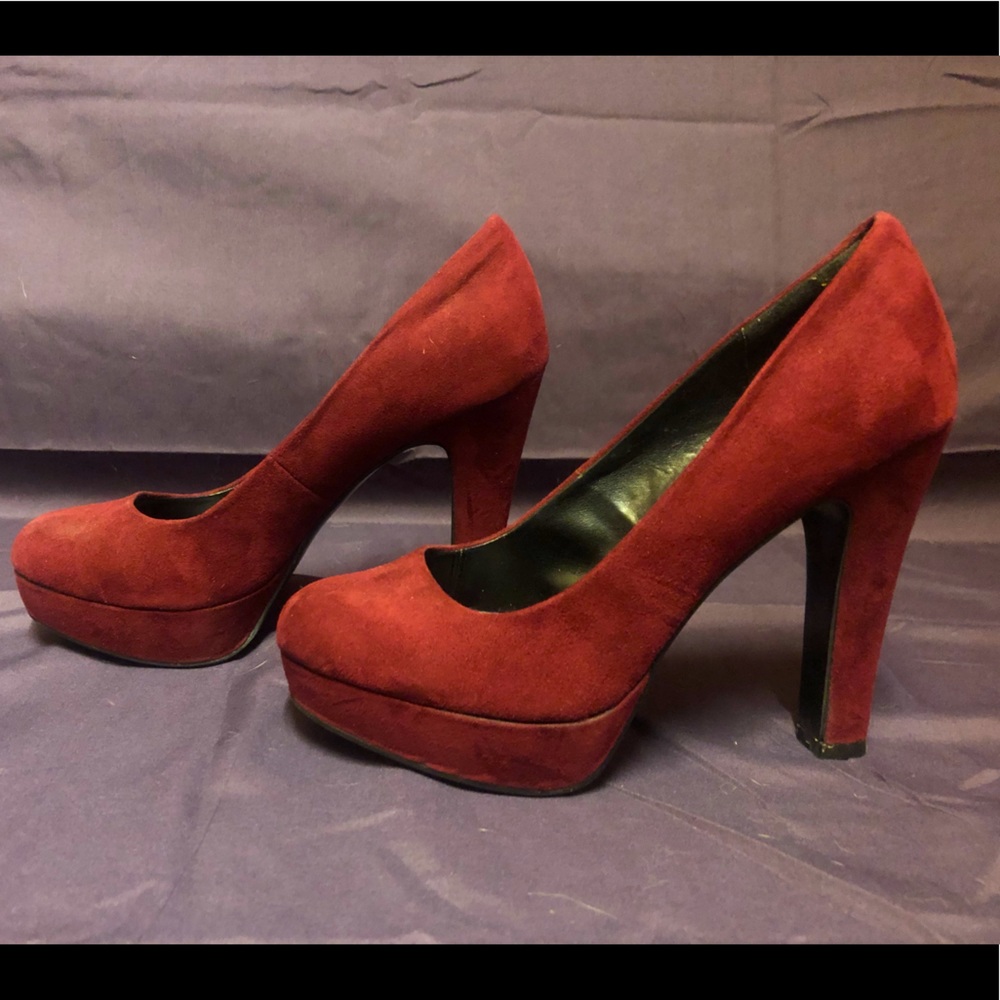 Soft Burgundy High Heels